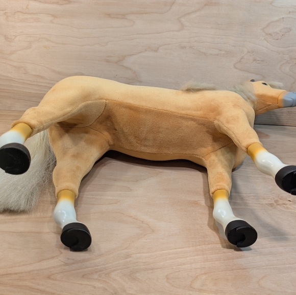 American Girl Doll Retired "Just Like You" Palomino Horse With Saddle - Picture 8 of 12